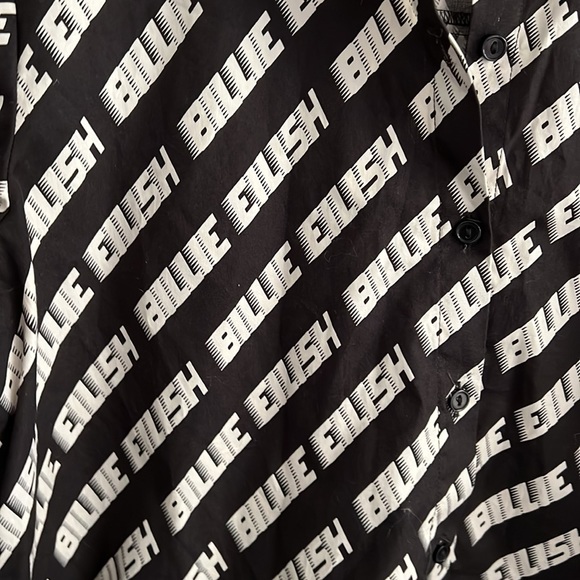 Women’s H&M Divided Oversized Billie Eillish Shirt, Size S - Picture 2 of 7